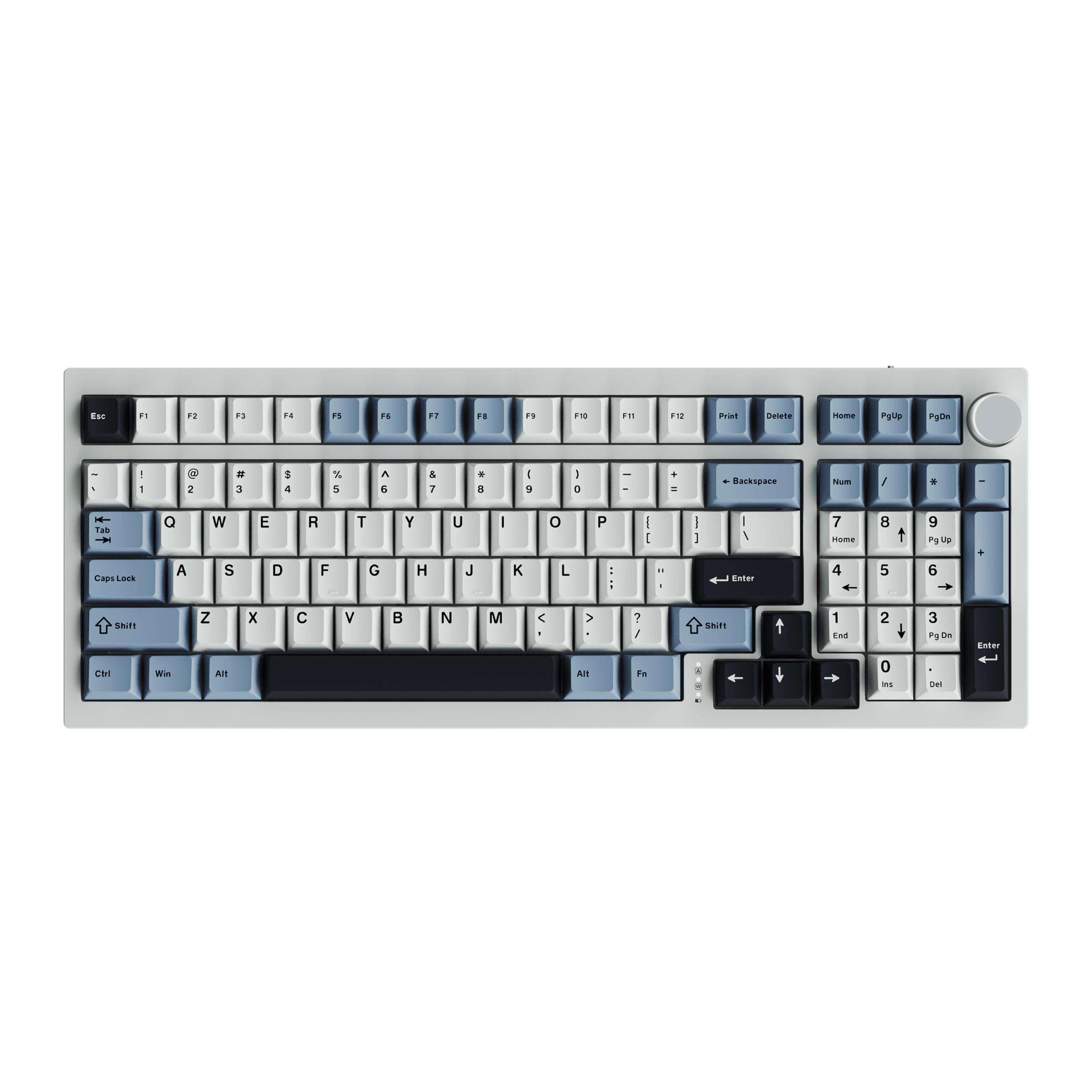 VOICSKY Pulse 96 Wireless Mechanical Keyboard With Gasket Mount | VOICSKY CLOUDY - Bouncy & Tactile Switches - Image 7