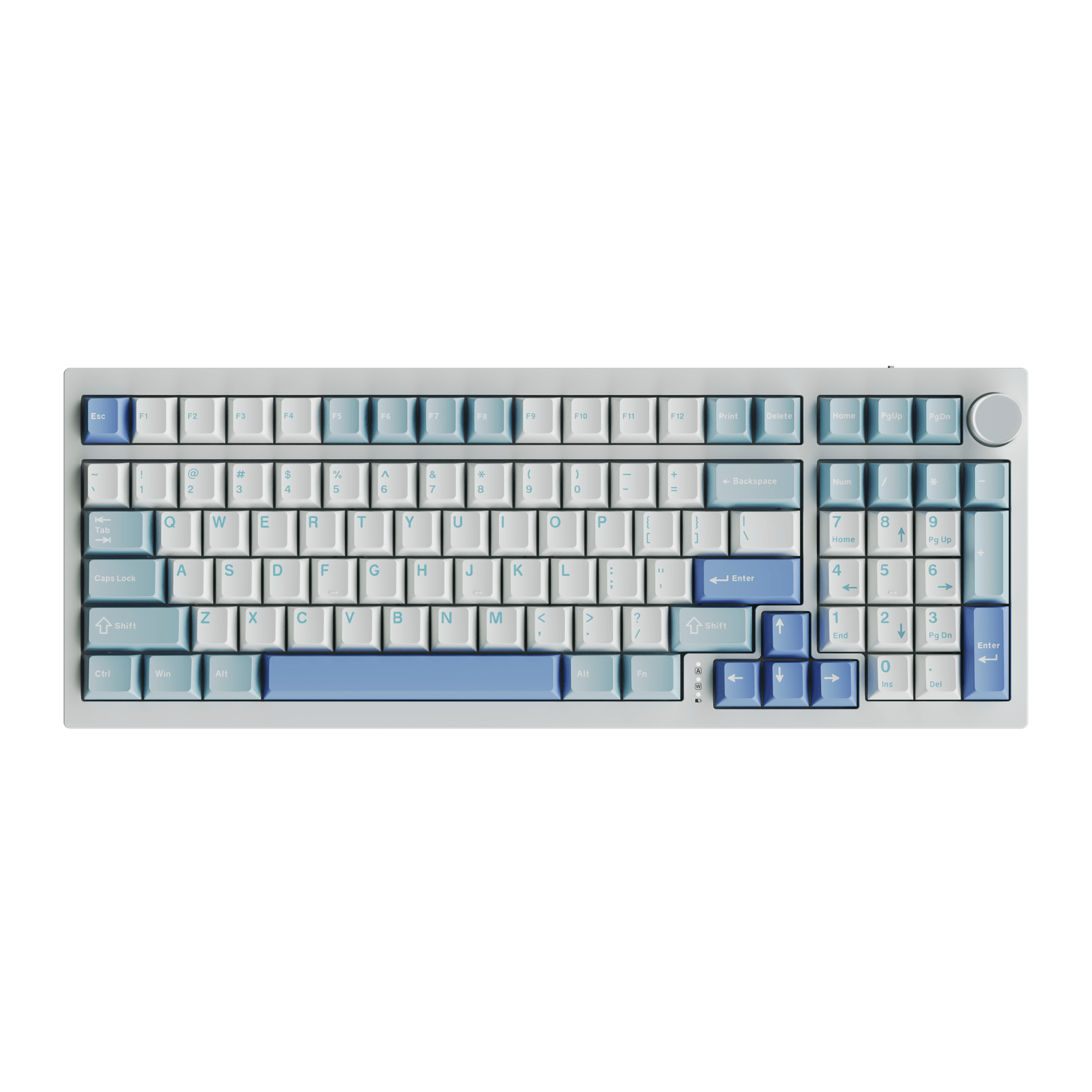 VOICSKY Pulse 96 Wireless Mechanical Keyboard With Gasket Mount | VOICSKY CLOUDY - Bouncy & Tactile Switches - Image 5