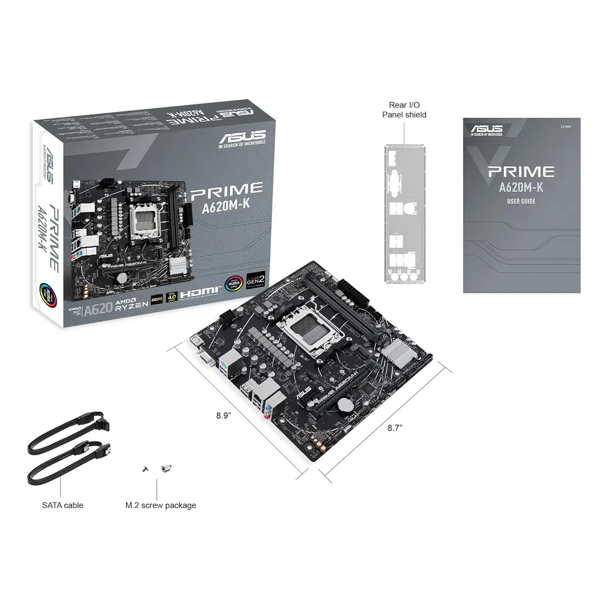 ASUS PRIME A620M-K MATX Motherboard - Image 6