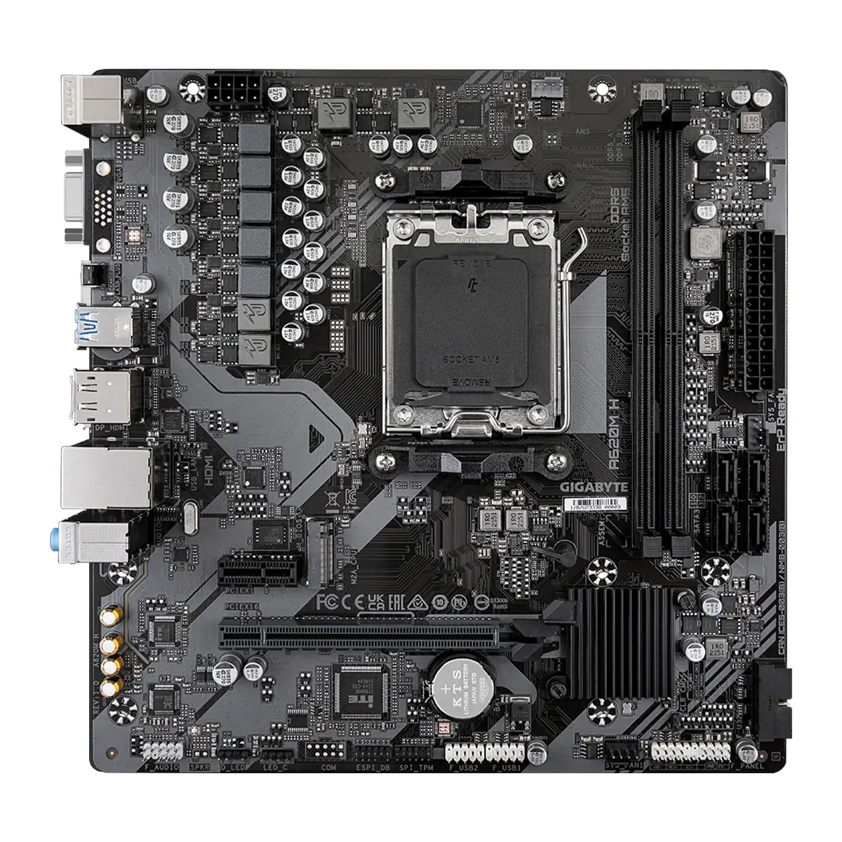 GIGABYTE A620M H MATX Motherboard - Image 2