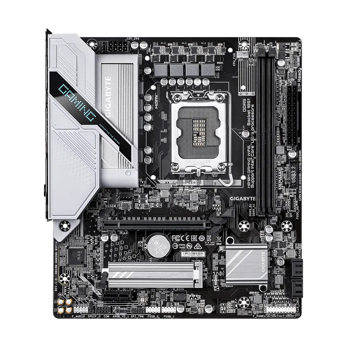 GIGABYTE H810M GAMING WIFI6 MATX Motherboard - Image 2
