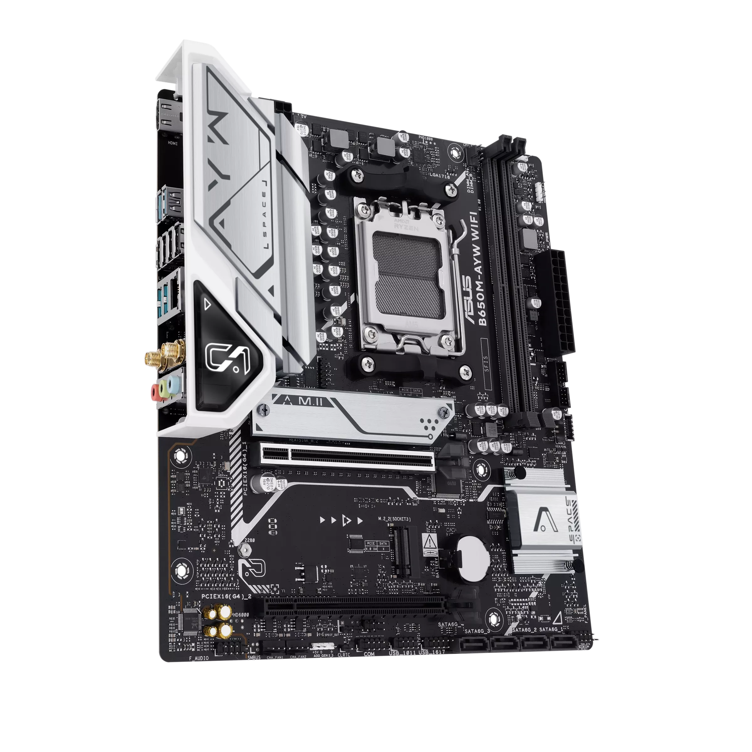 ASUS B650M-AYW WIFI MATX Motherboard - Image 4