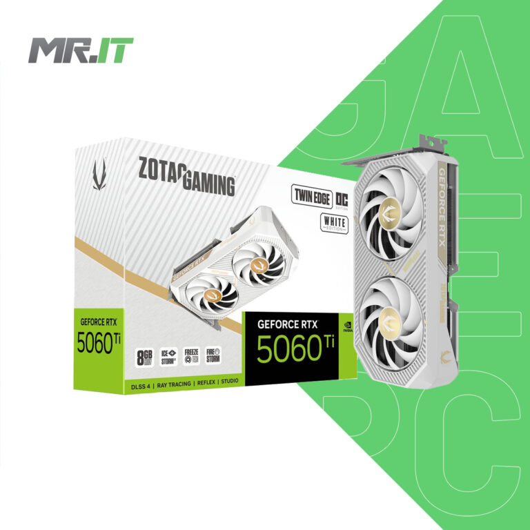 ZOTAC Gaming GeForce RTX 5060 Ti Twin Edge OC White 8GB GDDR7 GPU