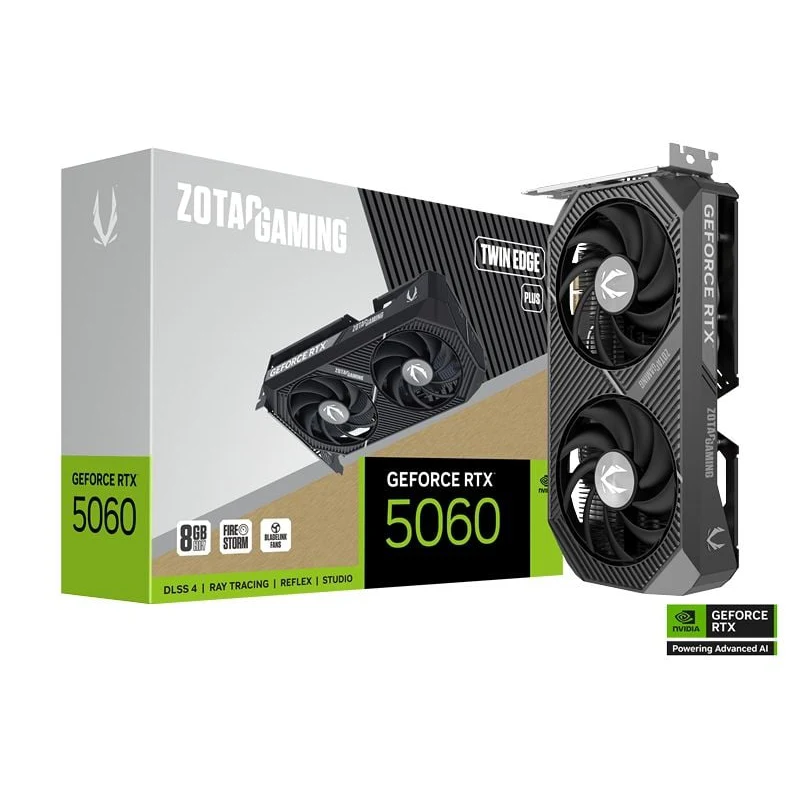 ZOTAC GAMING GeForce RTX 5060 Twin Edge Plus 8GB GDDR7 GPU - Image 9